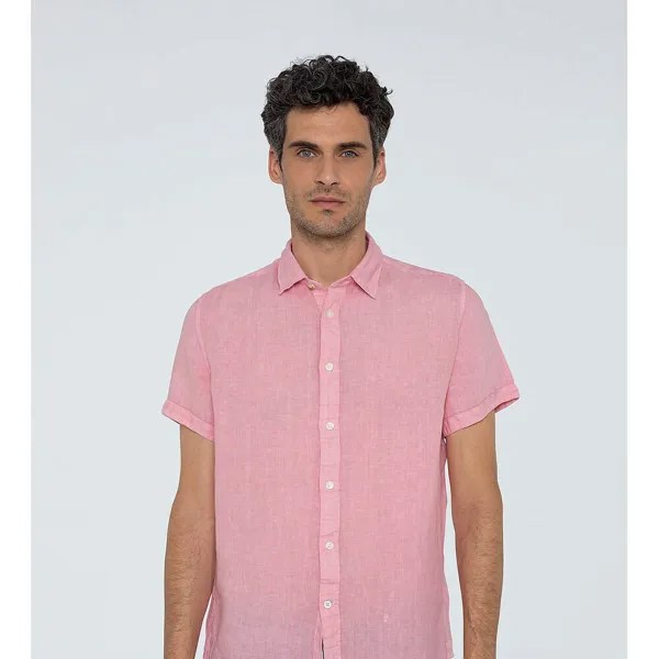 Рубашка с коротким рукавом Pepe Jeans Mark, розовый
