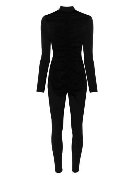 Maison Close комбинезон с сетчатыми вставками, черный