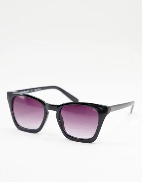 Черные солнцезащитные очки в квадратной оправе AJ Morgan-Черный цвет
