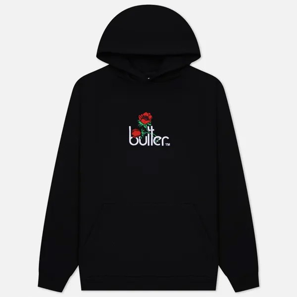 Мужская толстовка Butter Goods Windflowers Hoodie чёрный, Размер XXL