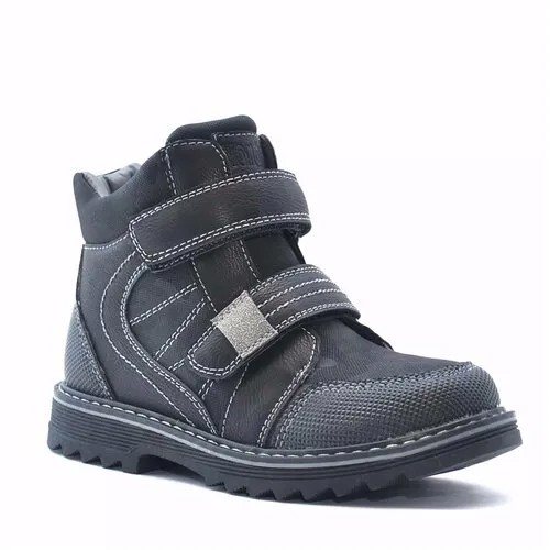 Nordman Go ботинки на двух липучках, Дошкольные, цвет Черный, размер 28