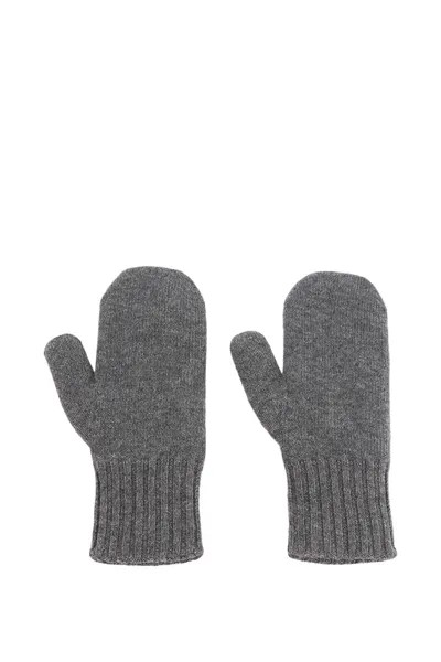 Варежки женские Mir cashmere CWB19-007 серые ONE SIZE