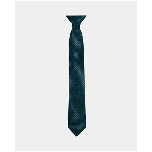 Зеленый галстук в горошек Gulliver, размер 146*170, цвет зеленый, длина 37 см