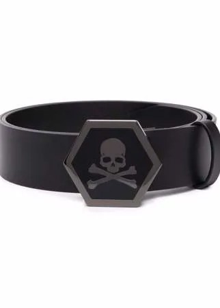 Philipp Plein ремень с пряжкой Skull