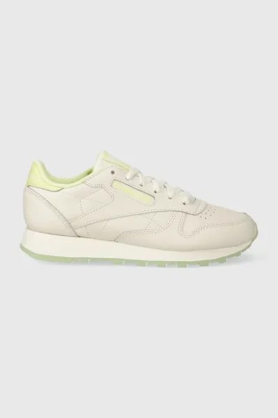 Классические кожаные кроссовки Reebok Classic, белый