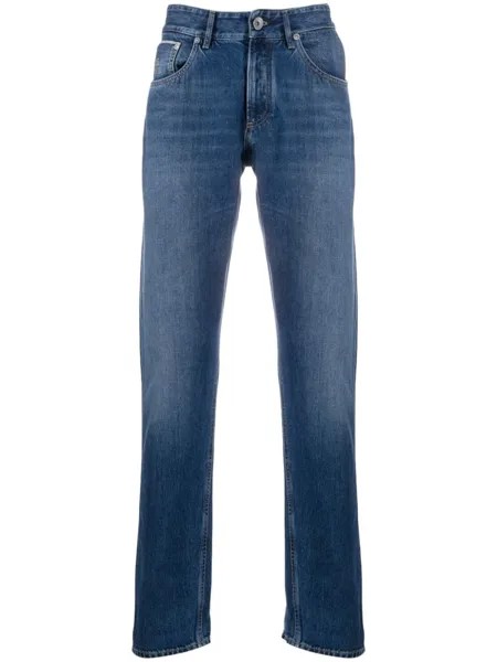 Brunello Cucinelli прямые джинсы, синий