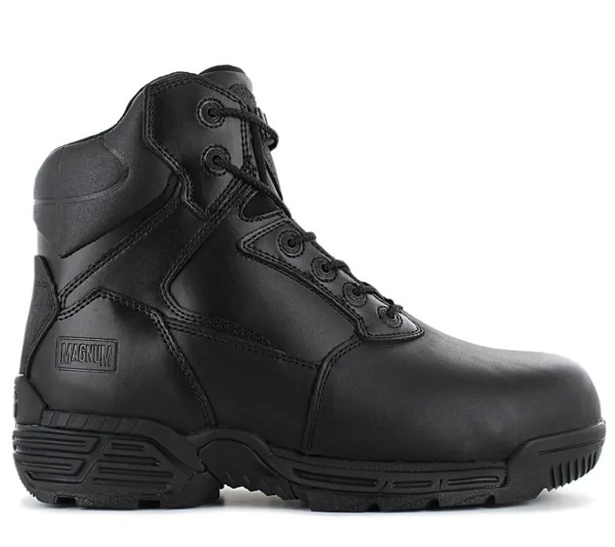 Ботинки MAGNUM Stealth Force 6.0 Leather S3 - Мужские защитные ботинки Рабочие ботинки Тактические ботинки Leather Black M801429-021 ORIGINAL