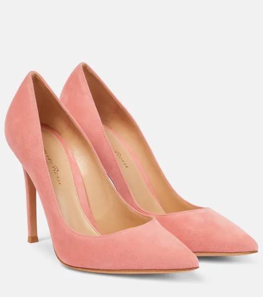 Замшевые туфли Gianvito 105 Gianvito Rossi, коричневый