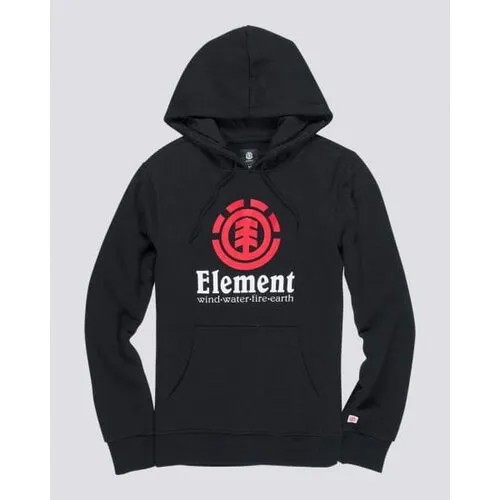 Худи Element, силуэт прямой, размер S, черный