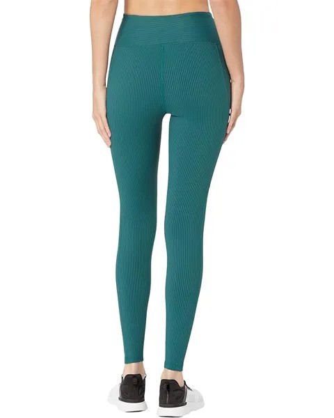 Брюки YEAR OF OURS Ribbed Pocket Leggings, цвет Deep Teal