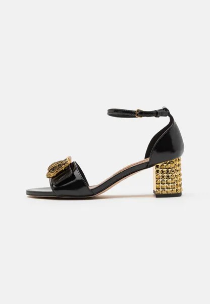 Сандалии MAYFAIR BLOCK MID HEEL Kurt Geiger London, цвет black