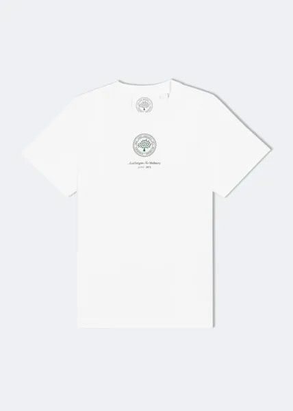 Футболка AXEL ARIGATO x Mulberry Slim fit t-shirt, белый