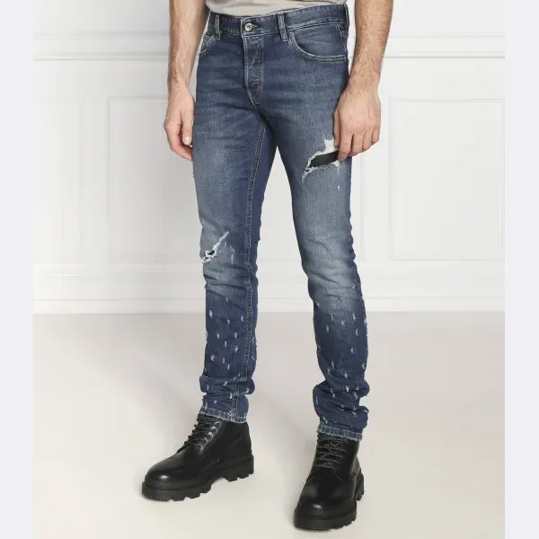 Джинсы узкого кроя Just Cavalli, синий