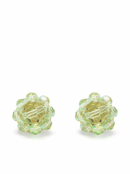 Simone Rocha crystal stud earrings