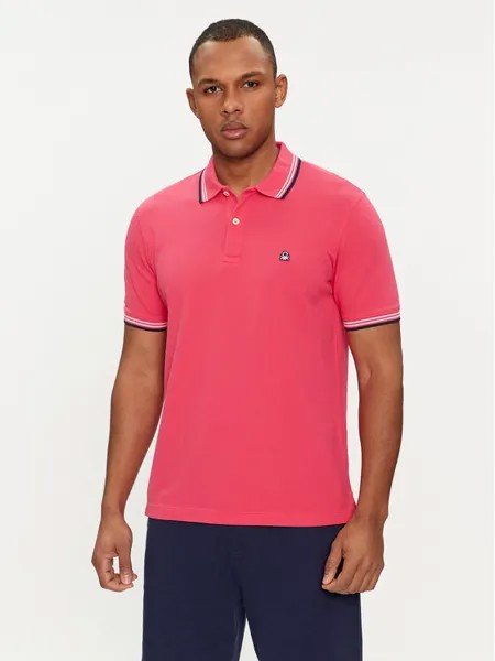 Рубашка поло стандартного кроя United Colors Of Benetton, розовый