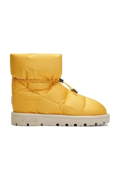 Зимние ботинки Macaron Flufie, желтый