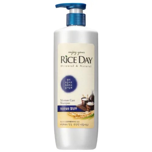 Rice Day шампунь Moisture Care увлажняющий для нормальных волос 550 г с дозатором