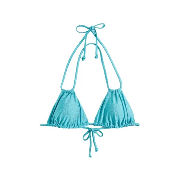 Лиф H&M Padded Bikini Top, бирюзовый