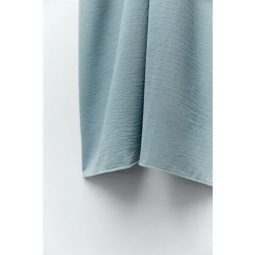 Сарафан Zara, размер XL, голубой, серый