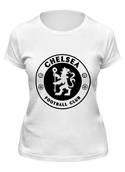 Футболка женская Printio Chelsea (челси) белая L