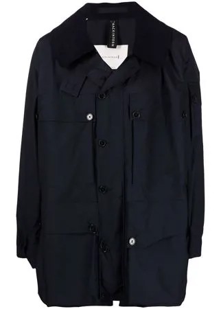 Mackintosh куртка System с вельветовым воротником