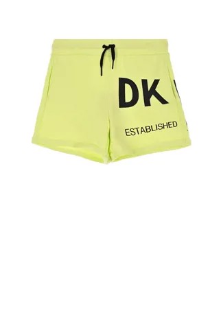 Шорты лимонного цвета DKNY