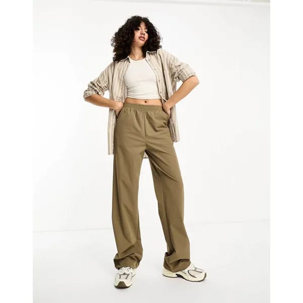 Брюки Noisy May Tall Ankle Drawstring, бежевый
