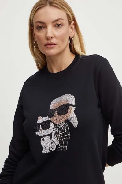 Толстовка Karl Lagerfeld, черный