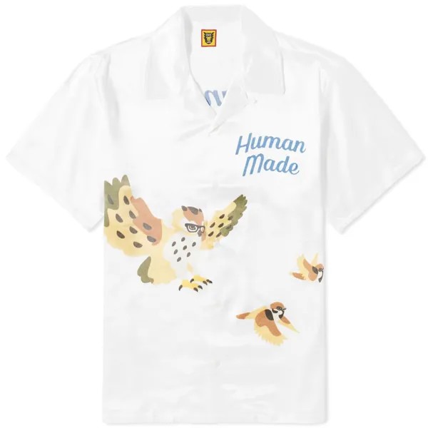 Рубашка для отдыха с рисунком Aloha Human Made, белый