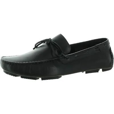 Rockport Mens Rhyder Tie Кожаные мокасины с квадратным носком для вождения BHFO 9598