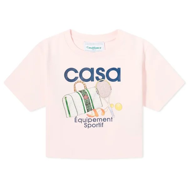 Футболка Casablanca Equipement Sportif Baby, розовый