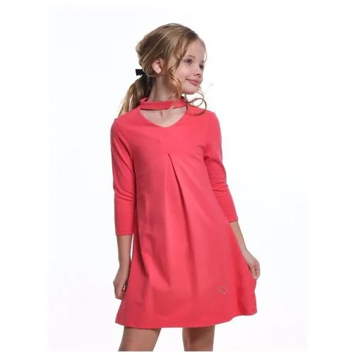 Платье Mini Maxi, модель 6168, цвет коралловый, размер 134