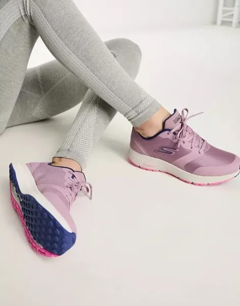 Кроссовки Skechers GO RUN Consistent Lunar Night в цвете Лиловый