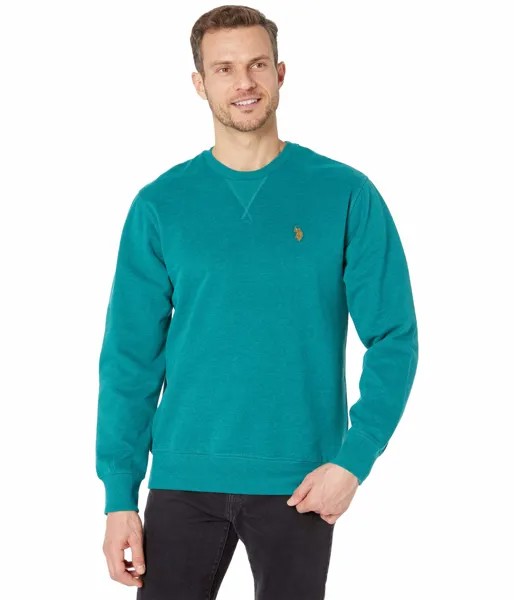 Флисовый худи U.S. POLO ASSN., Pop Over Crew Neck Fleece