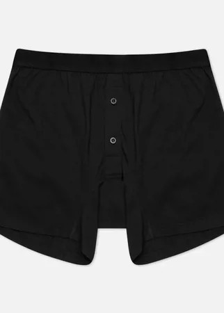 Мужские трусы Comme des Garcons SHIRT Forever Two Button Boxer, цвет чёрный, размер S