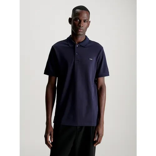 Поло CALVIN KLEIN, размер S, синий