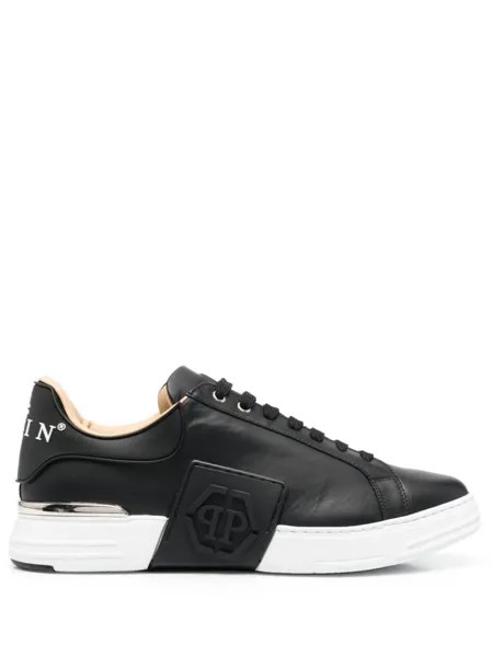 Philipp Plein кеды с логотипом Hexagon, черный