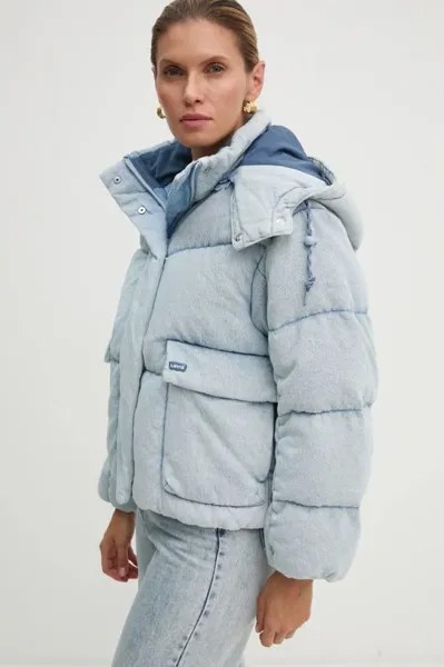 Пуховик Levi's, синий