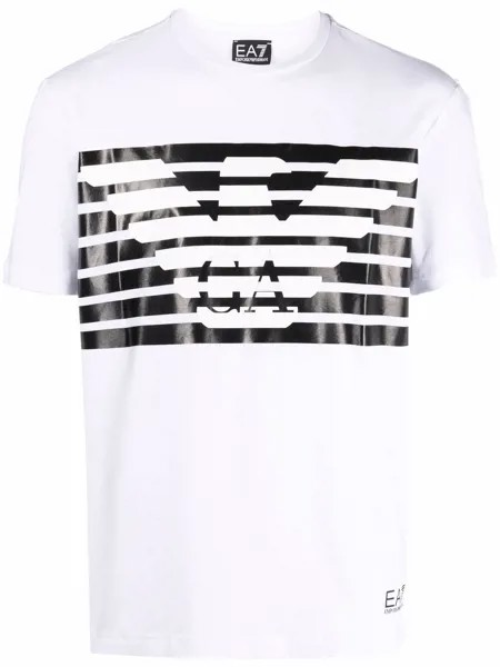 Ea7 Emporio Armani футболка с логотипом