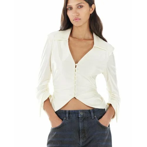 Блуза sorelle era Syren Shirt Ivory (M, Ivory), размер M, айвори