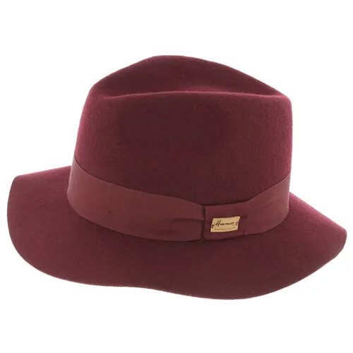 Шляпа HERMAN арт. MACMAXWELL (бордовый), размер 58