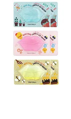 Маска для губ kiss kiss lip patch set - TONYMOLY