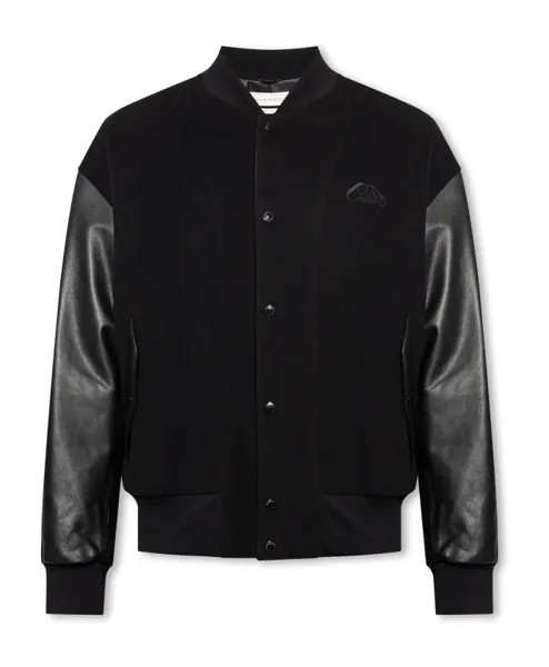Куртка бомбер Alexander Mcqueen, черный