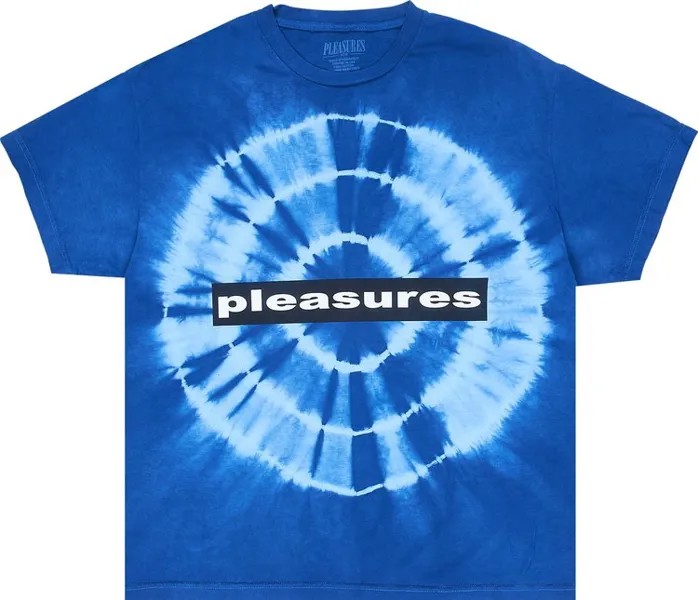Рубашка Pleasures Surrealism Tye Dye Shirt 'Blue', синий