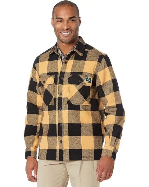 Рубашка Wolverine Forge Heavyweight Flannel Overshirt, цвет Harvest