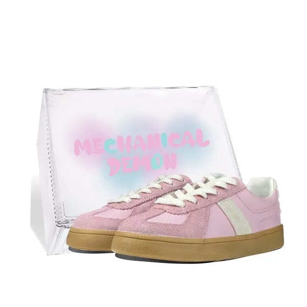 Кроссовки LINING Yunchuan Skateboarding Shoes Women's Low-top Pink, цвет Lotus Color