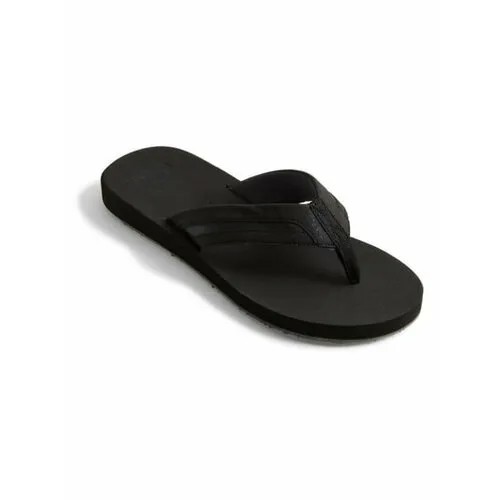 Шлепанцы Quiksilver, размер 40, черный