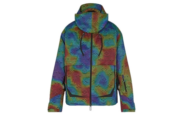 Новые квартальные продукты LV Coat Men Multicolor Louis Vuitton, цвет Multicolor