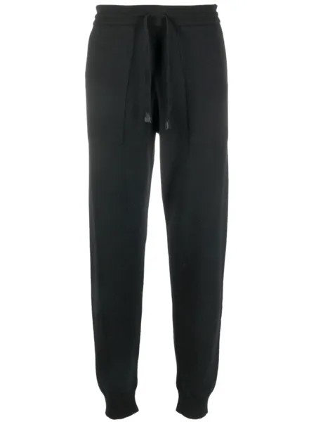 Brioni кашемировые брюки с кулиской, черный