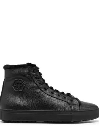 Philipp Plein высокие кеды с логотипом